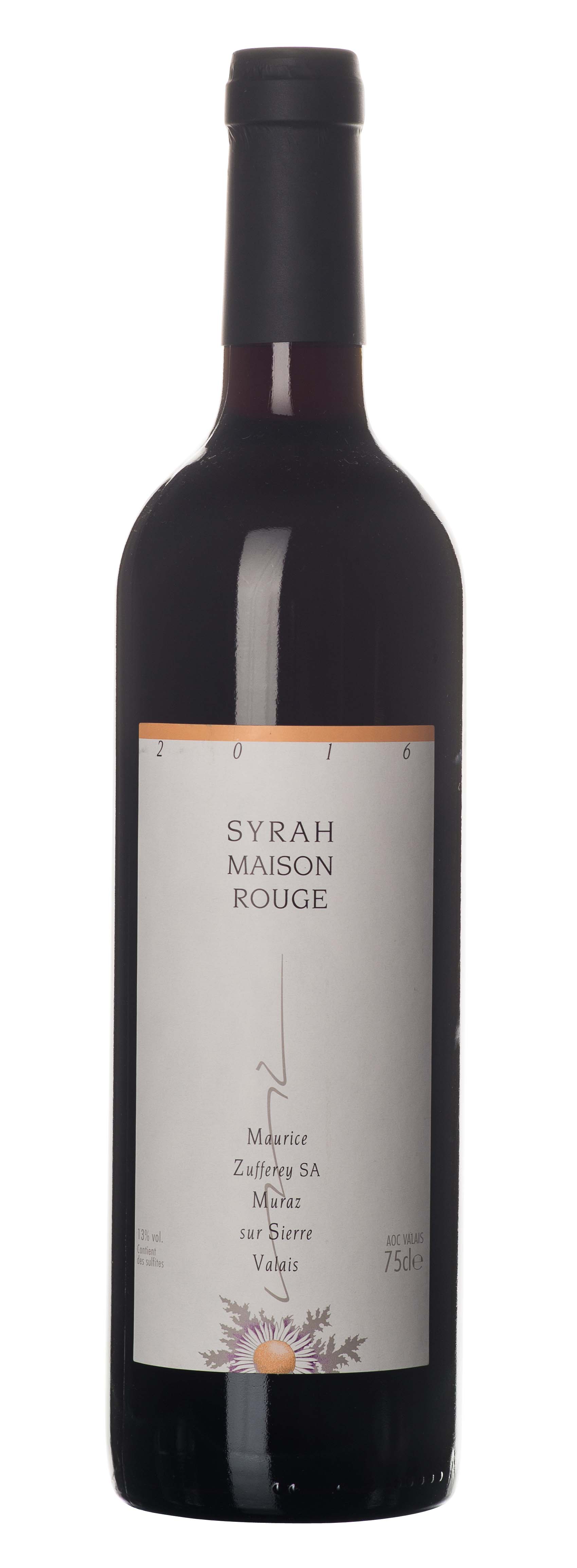 Valais AOC Syrah Maison Rouge 2016