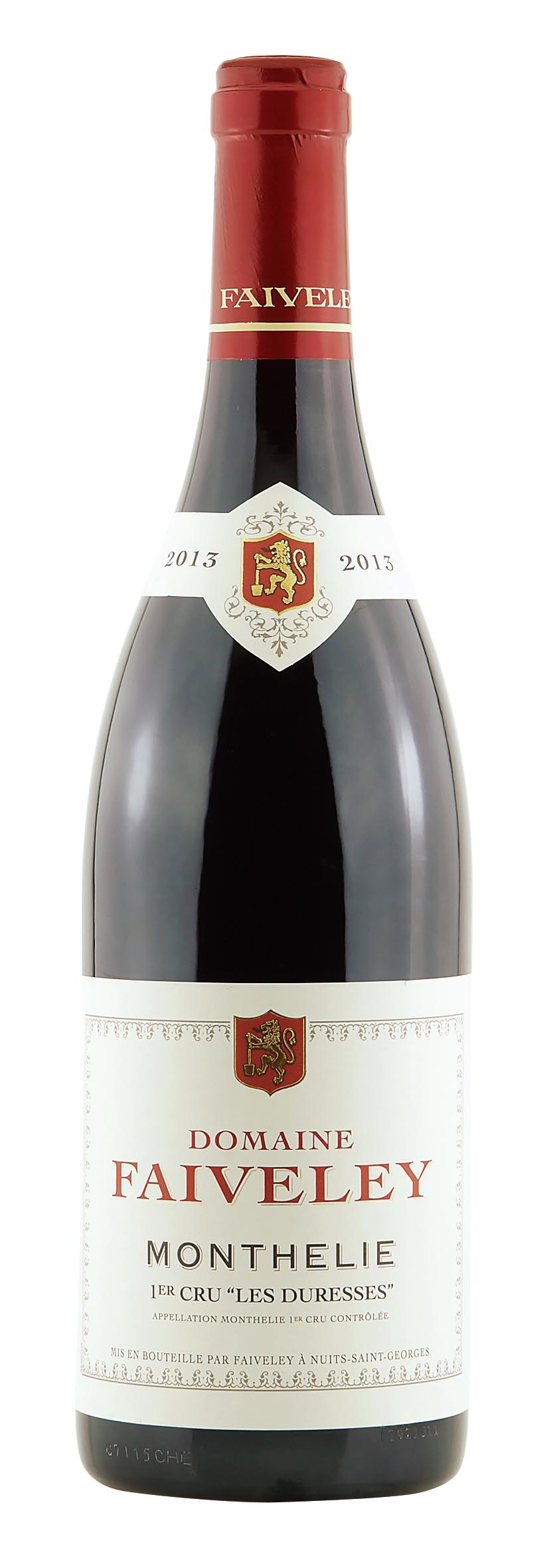 Monthélie AOC Rouge 1er Cru «Les Duresses» 2013