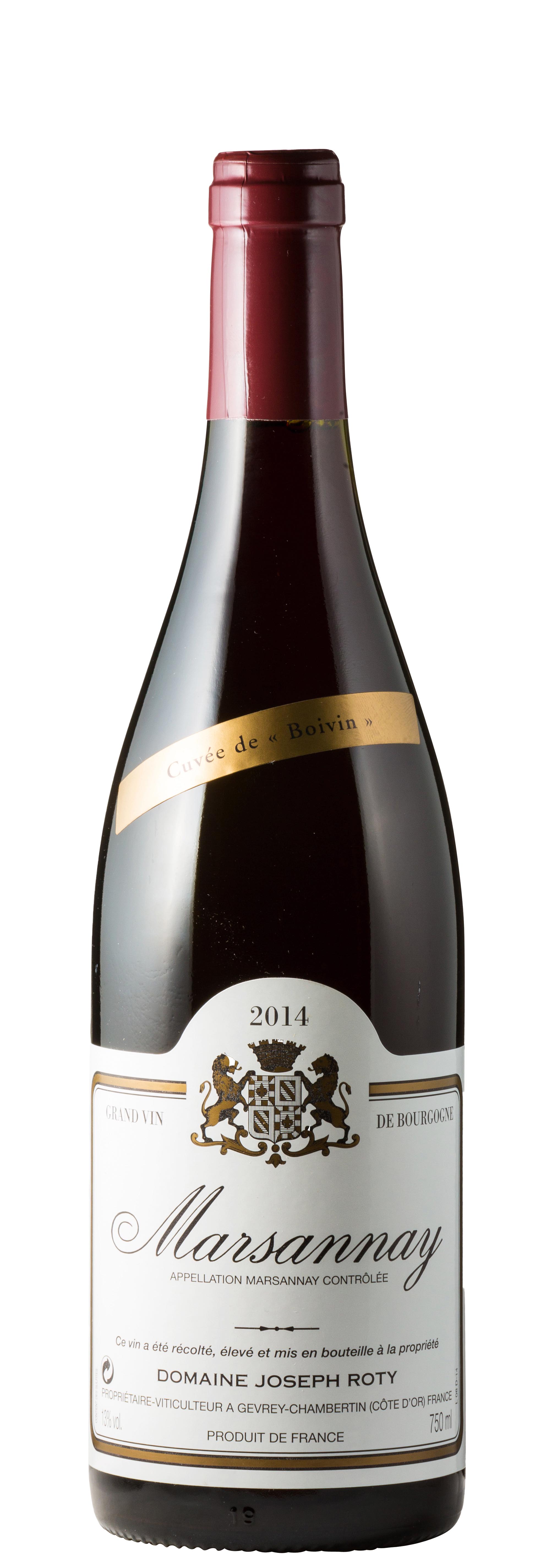 Marsannay AOC  Boivin 2014