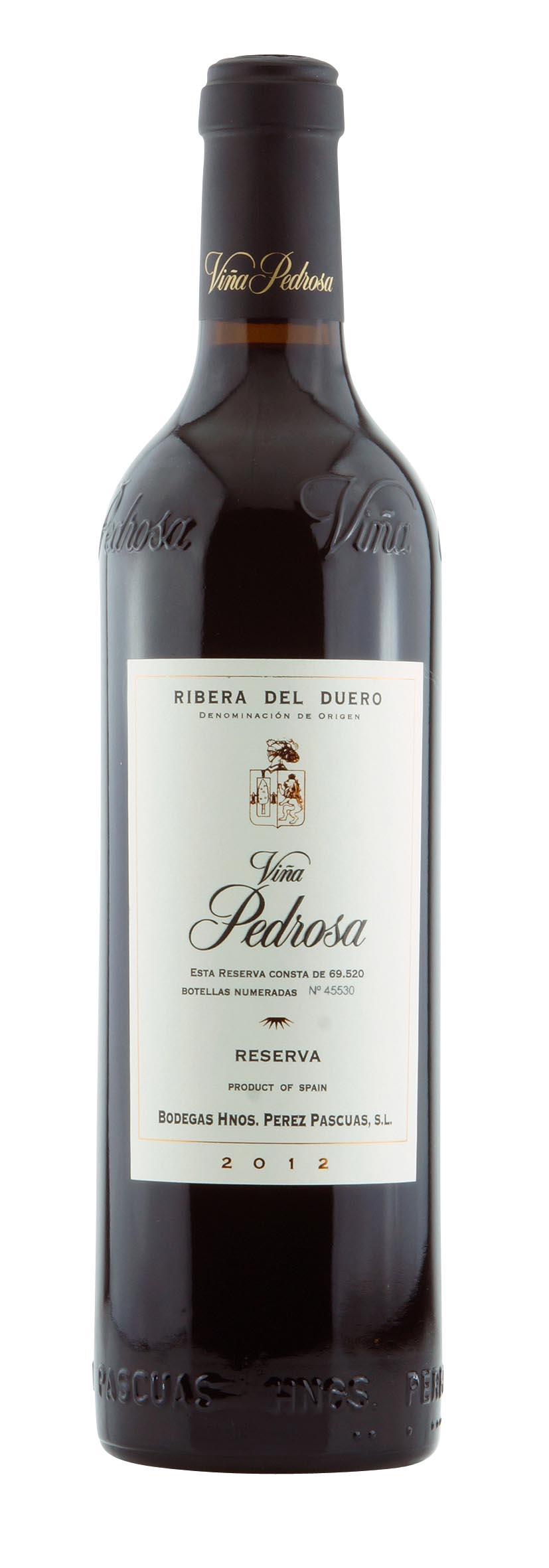 Ribera del Duero DO Viña Pedrosa Reserva 2012