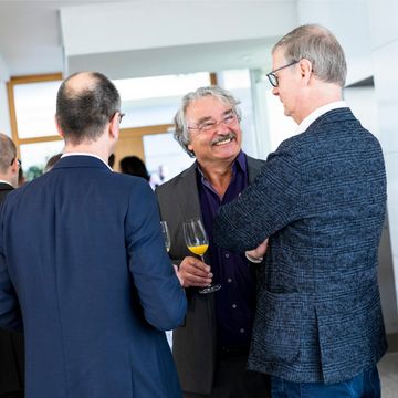 Matthias und Hansjörg Aldinger im Gespräch mit Matthias Mangold