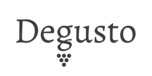 Logo: Degusto - garantiert gute Weine