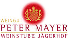 Logo: Weingut Peter Mayer mit Weinstube Jägerhof