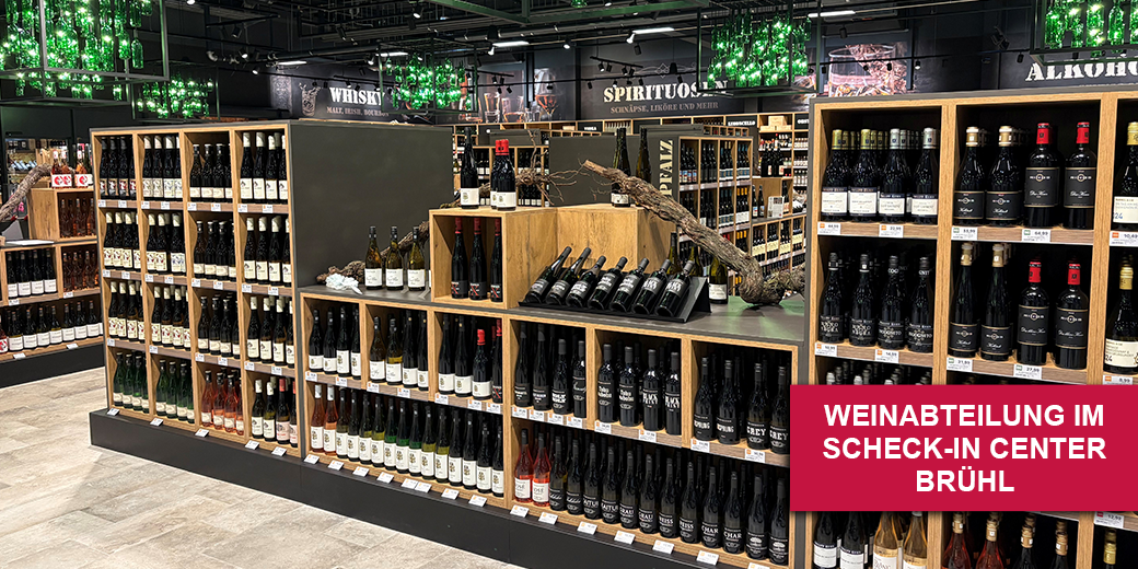 Scheck, In-Einkaufs-Center