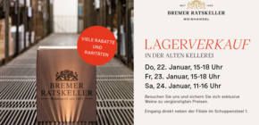Bremer Ratskellerei Lagerverkauf