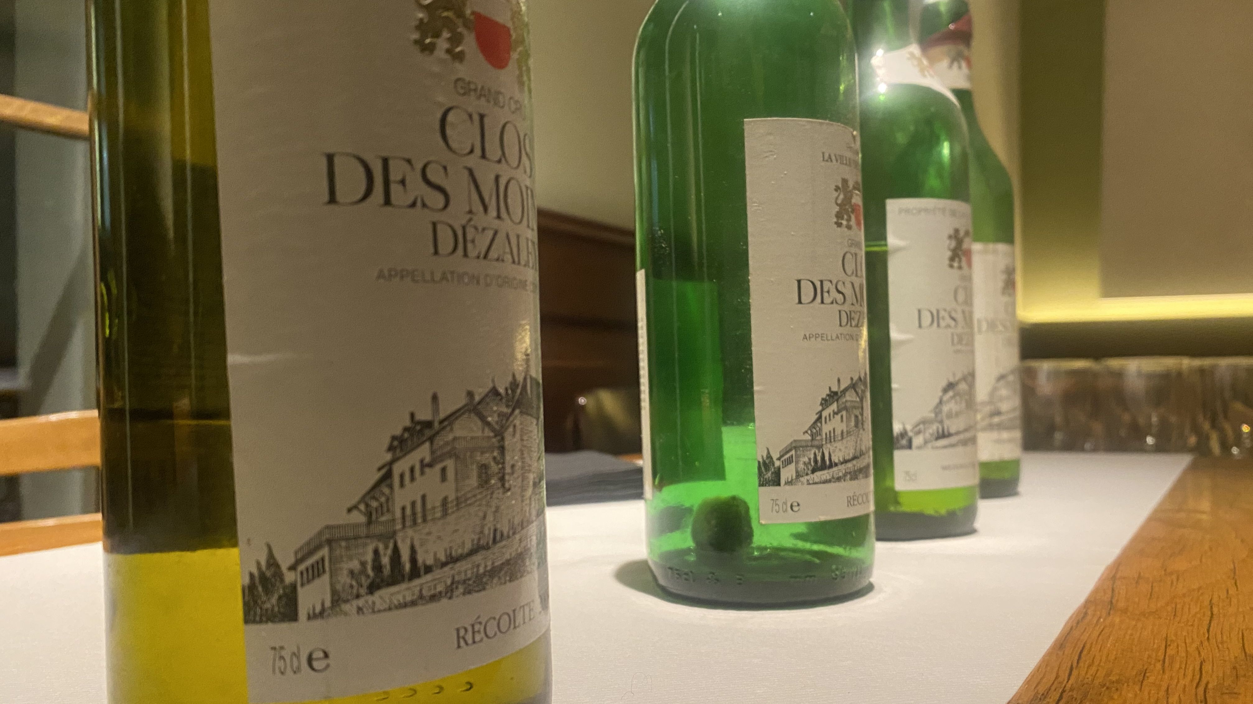 Clos des Moines 2005 Dézaley Grand Cru | Photo Anick Goumaz Clos des Moines 2005 Dézaley Grand Cru | Photo Anick Goumaz