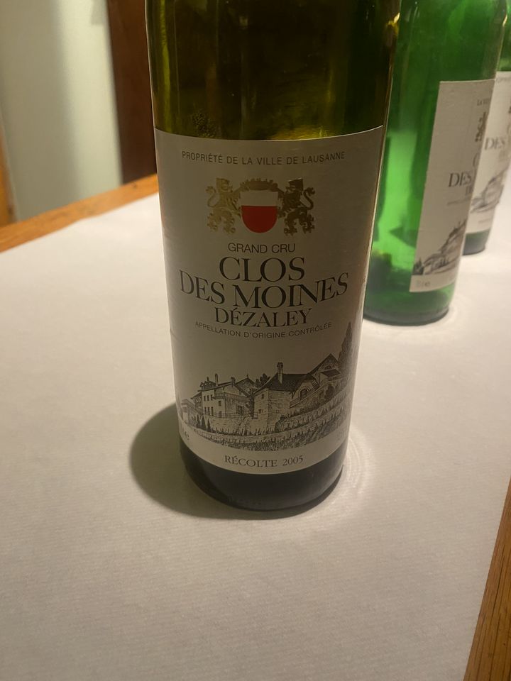 Clos des Moines 2005 Dézaley Grand Cru | Photo Anick Goumaz