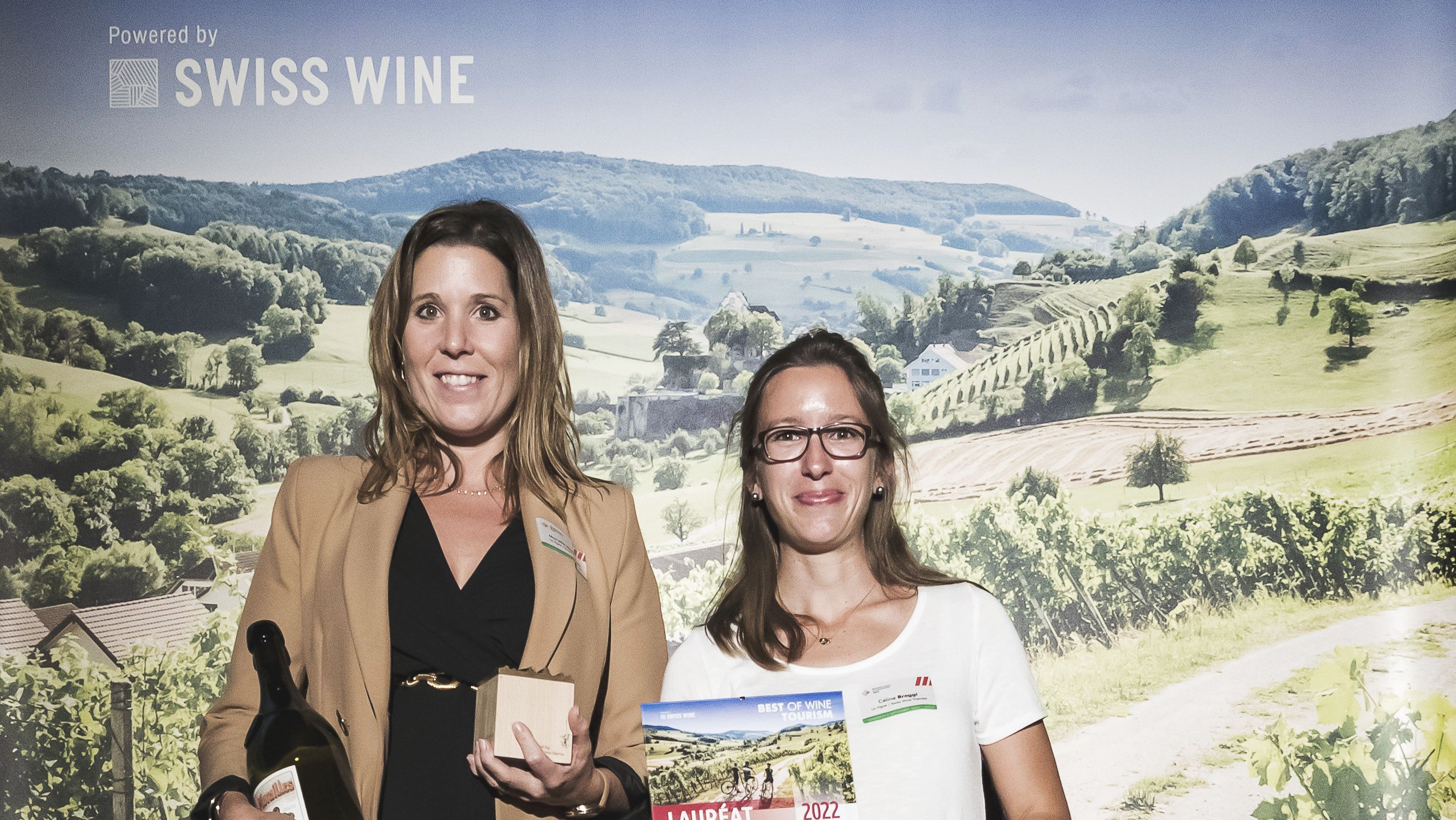 Les fondatrices de "La Vigne Swiss Wine Therapy"