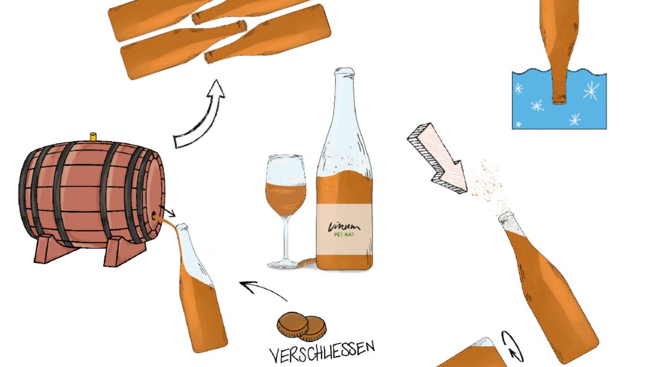 How to make Pét Nat - Infografik | VINUM