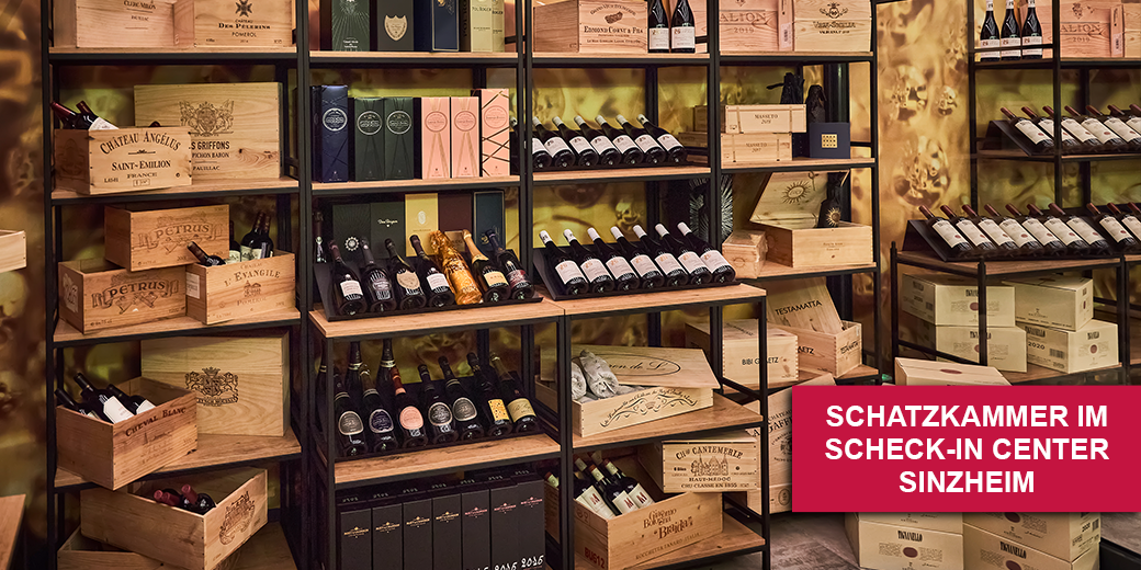 Scheck, In-Einkaufs-Center