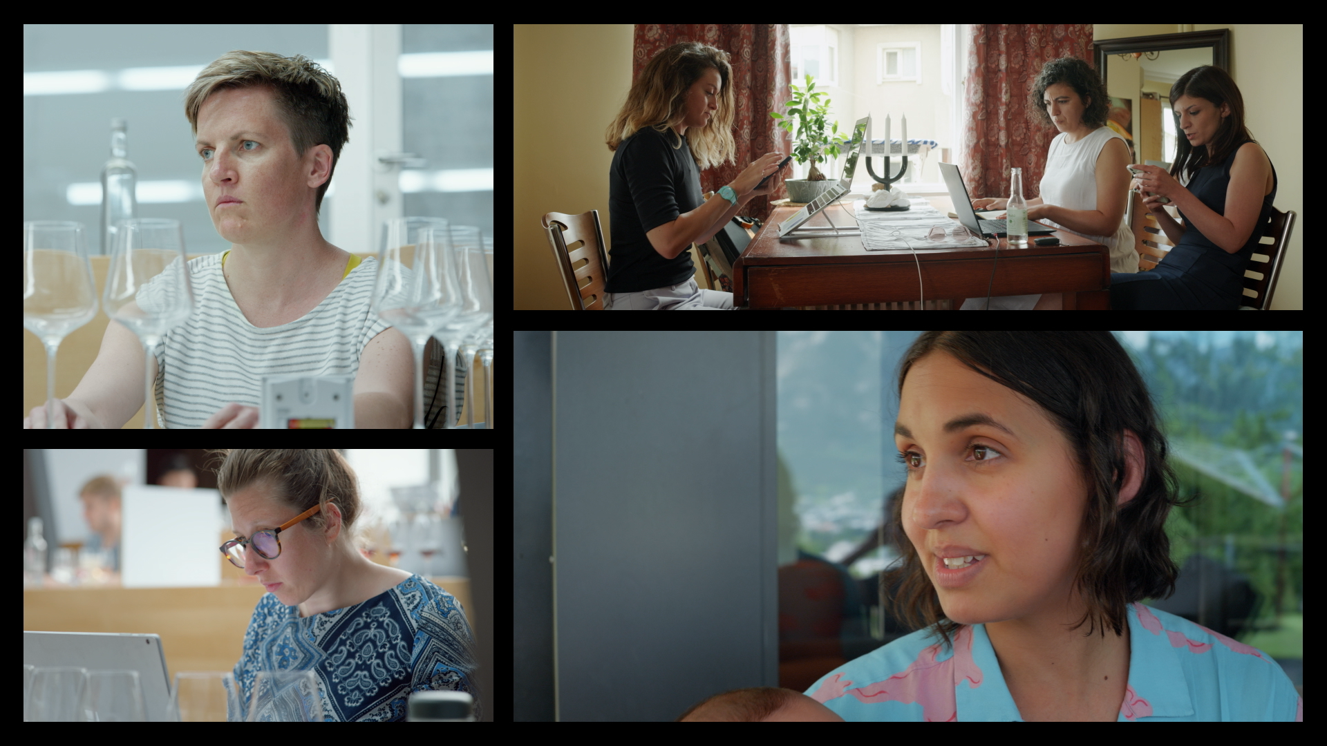 Johanna Dayer, Seyma Bas, Miriam Lemke et Amanda Bulgin sont les protagonistes du documentaire "Blend". Photo m.à.d. Johanna Dayer, Seyma Bas, Miriam Lemke et Amanda Bulgin sont les protagonistes du documentaire "Blend". Photo m.à.d.
