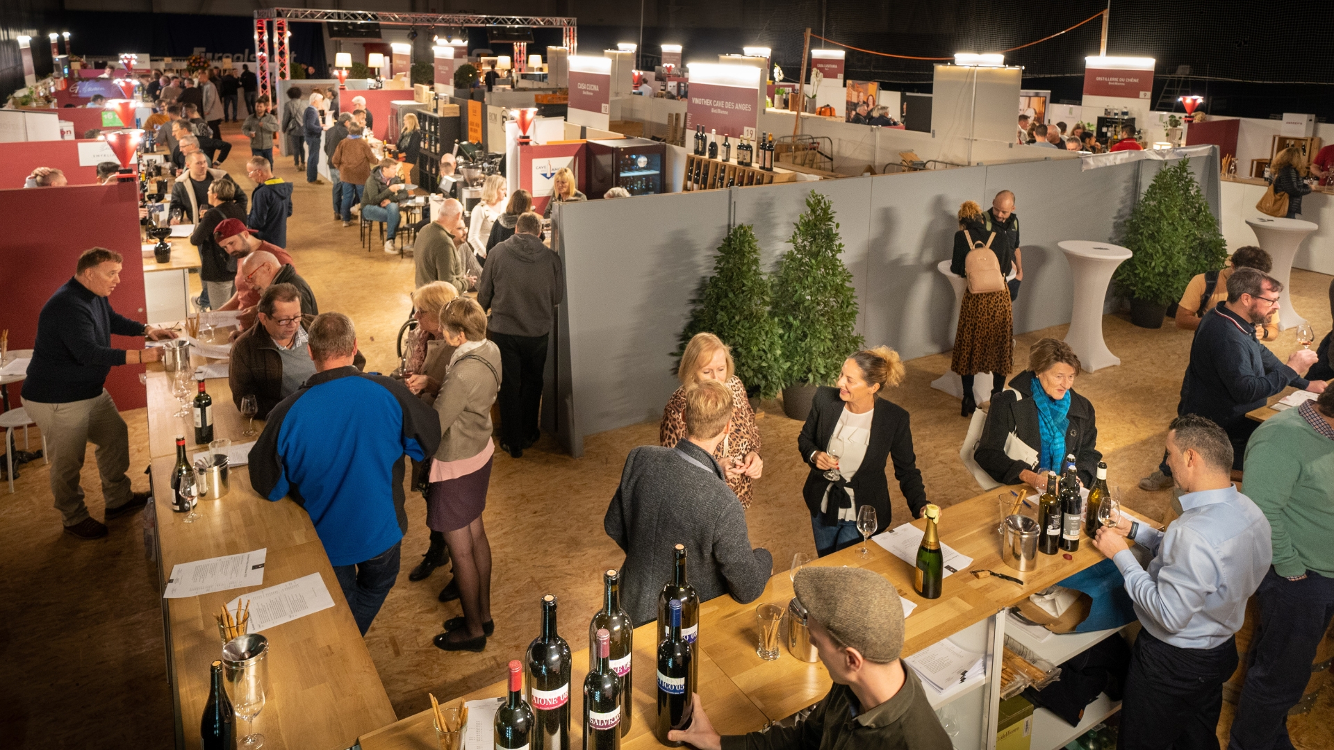 Le salon Vinifera de Bienne fête ses 50 ans en 2023. Photo m.à.d. Le salon Vinifera de Bienne fête ses 50 ans en 2023. Photo m.à.d.