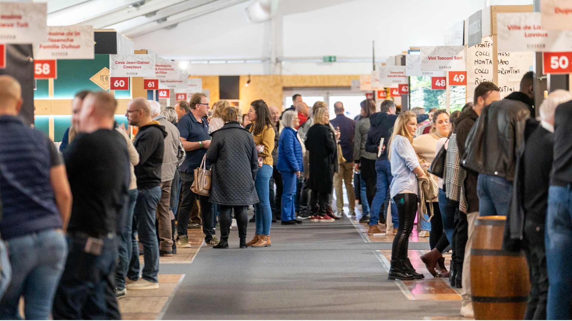 L'édition 2025 du salon des vins Divinum ouvre le 26 mars (photo: Chassot Concept SA) L'édition 2025 du salon des vins Divinum ouvre le 26 mars (photo: Chassot Concept SA)