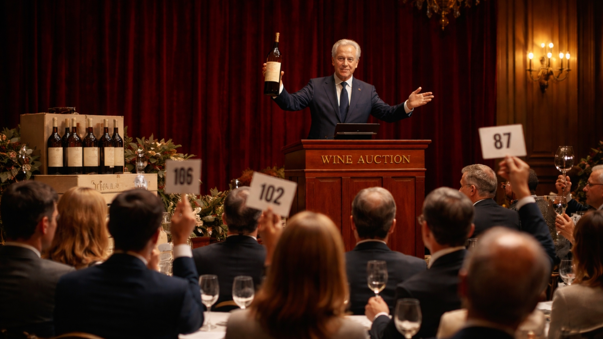 La société iDealwine a annoncé une hausse significative des ventes aux enchères de vin en 2025 (image d'illustration générée par IA) La société iDealwine a annoncé une hausse significative des ventes aux enchères de vin en 2025 (image d'illustration générée par IA)