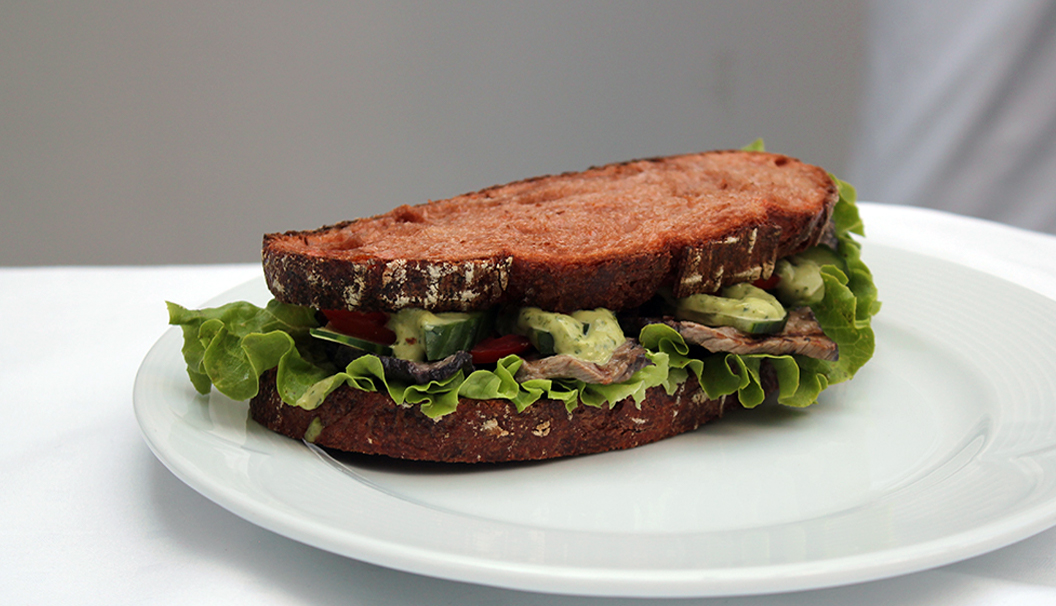 Wengerter Vesper – Brot mit Roastbeef