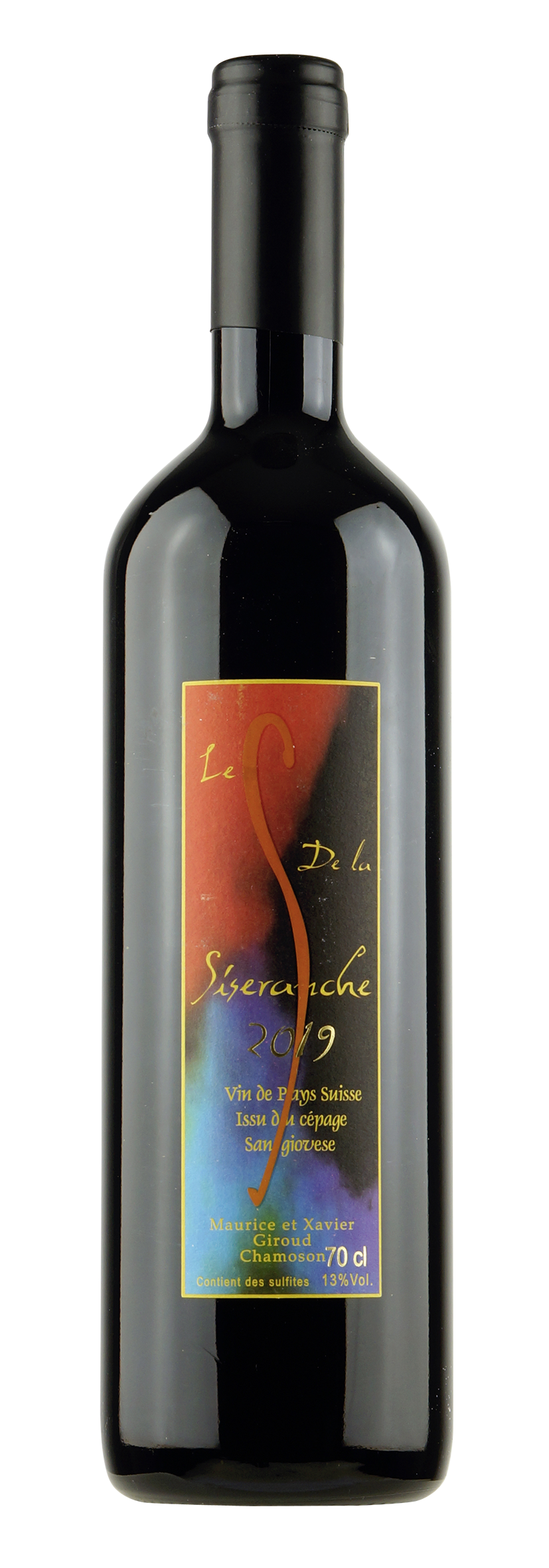 Vin de Pays Suisse Sangiovese Le S de la Siseranche 2019