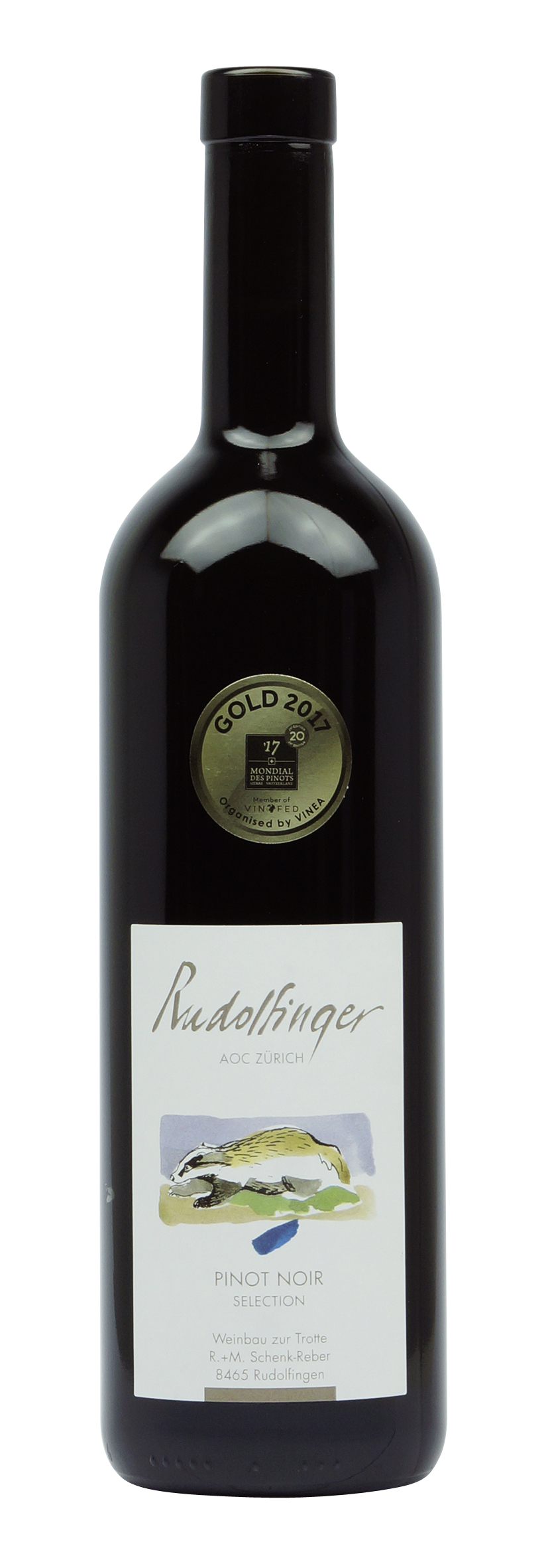 Zürich AOC Rudolfinger Pinot Noir Sélection 2015