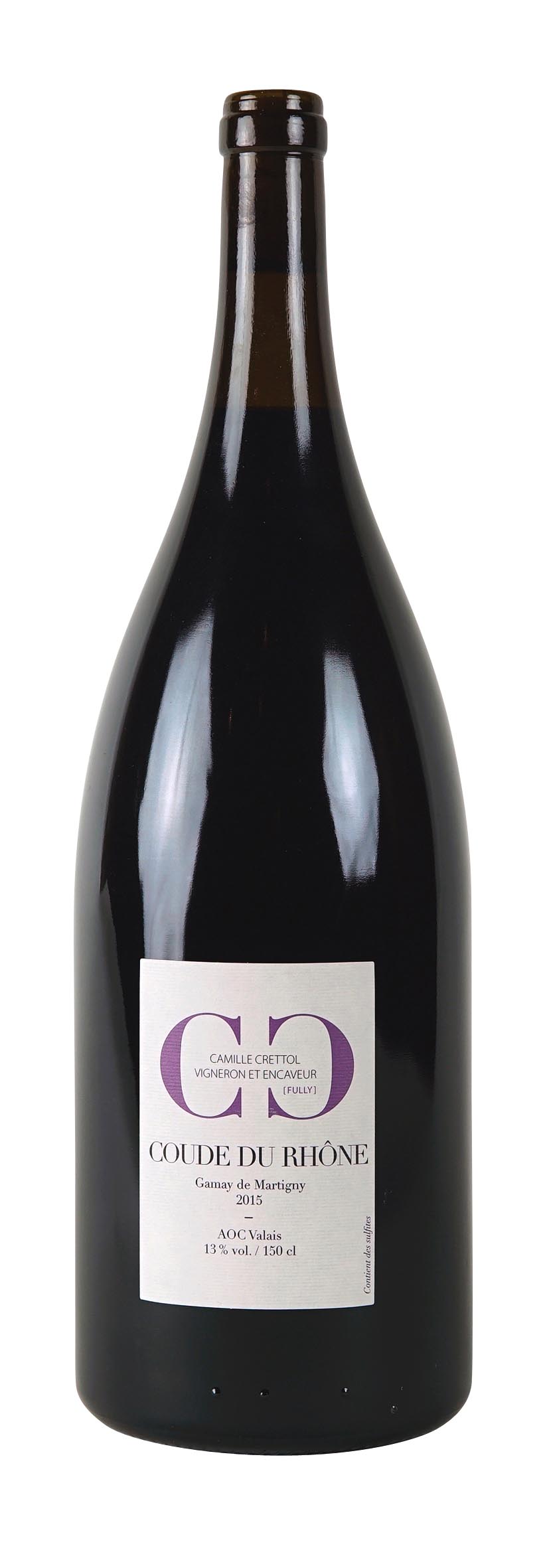 Valais AOC Gamay Coude du Rhône (Magnum) 2015