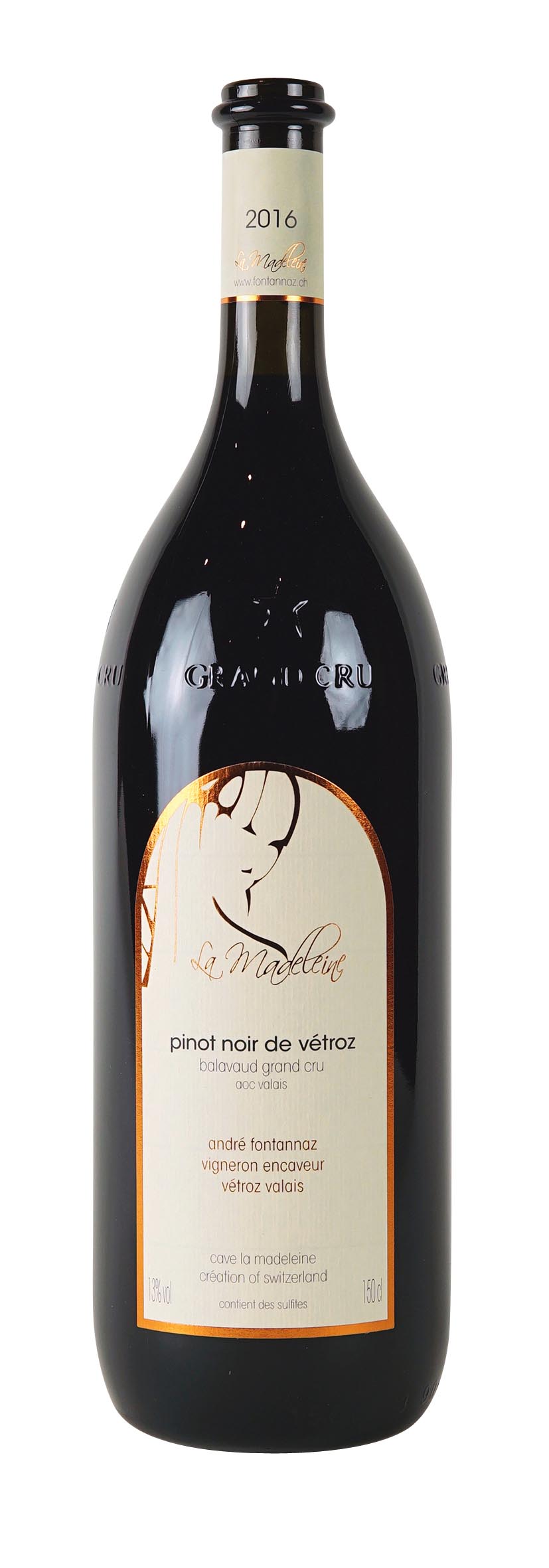 Valais AOC Grand Cru Pinot Noir Balavaud 2016