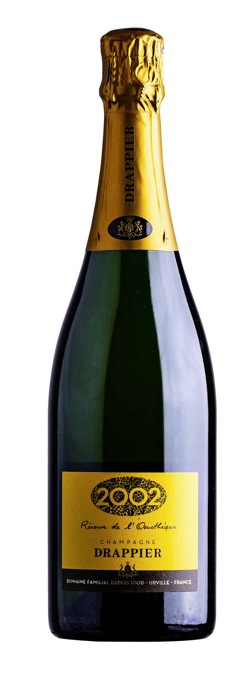 Champagne AOC Réserve de l‘Oenothèque 2002
