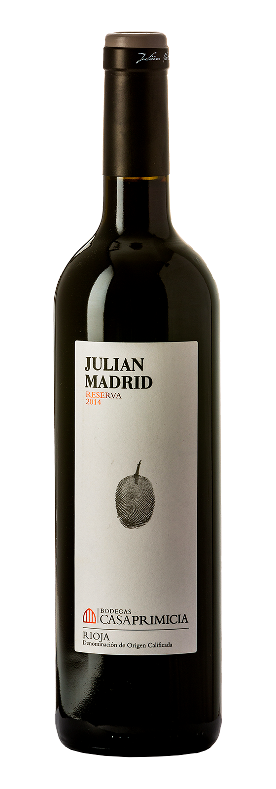 Rioja DOCa Reserva Julian Madrid 2014