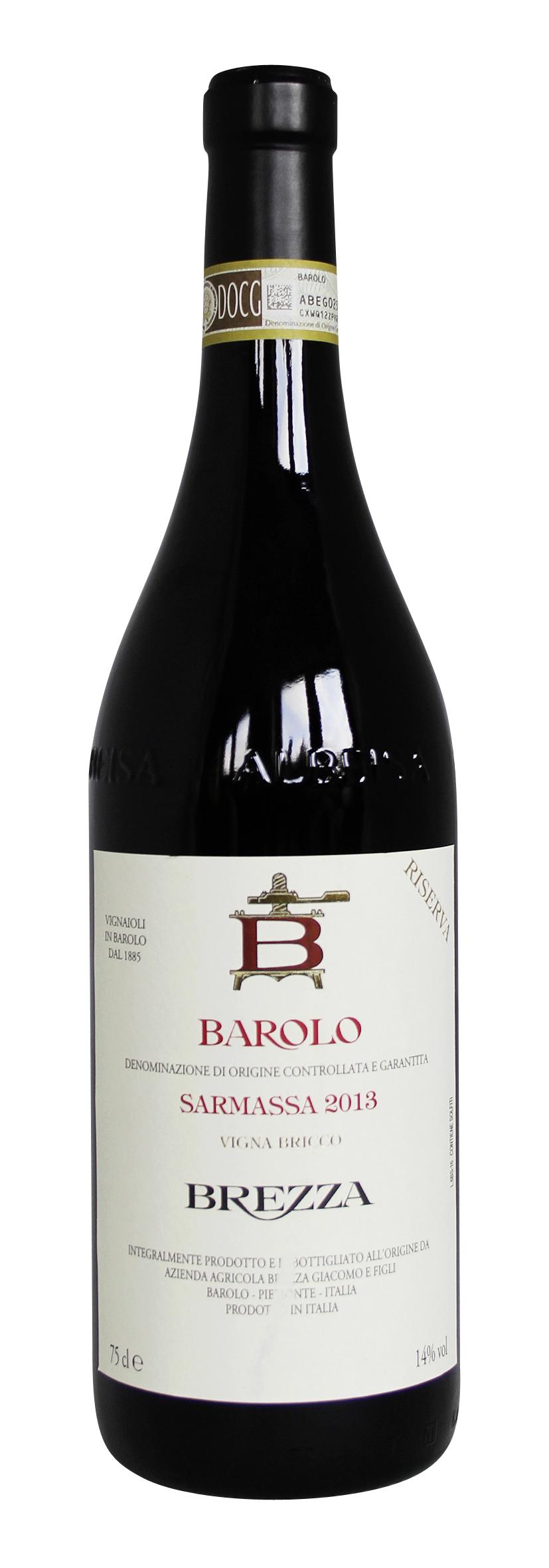 Barolo DOCG Riserva Sarmassa Vigna Bricco 2013