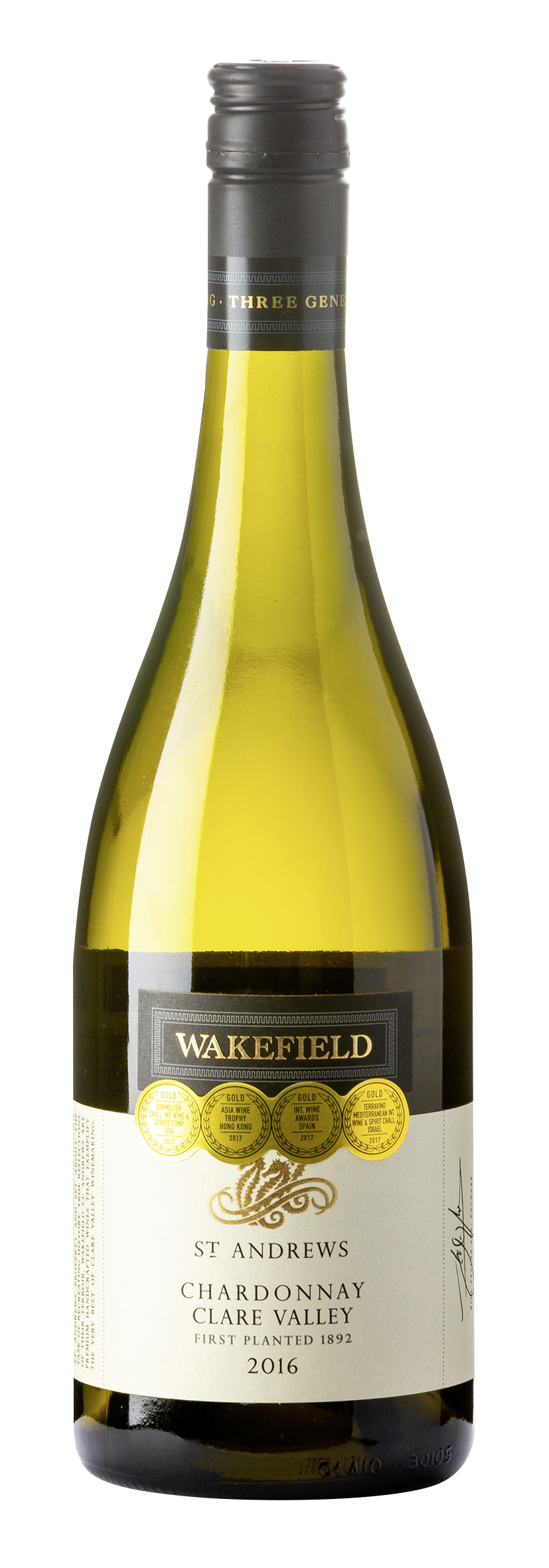 Clare Valley St. Andrews Chardonnay Wakefield 2016