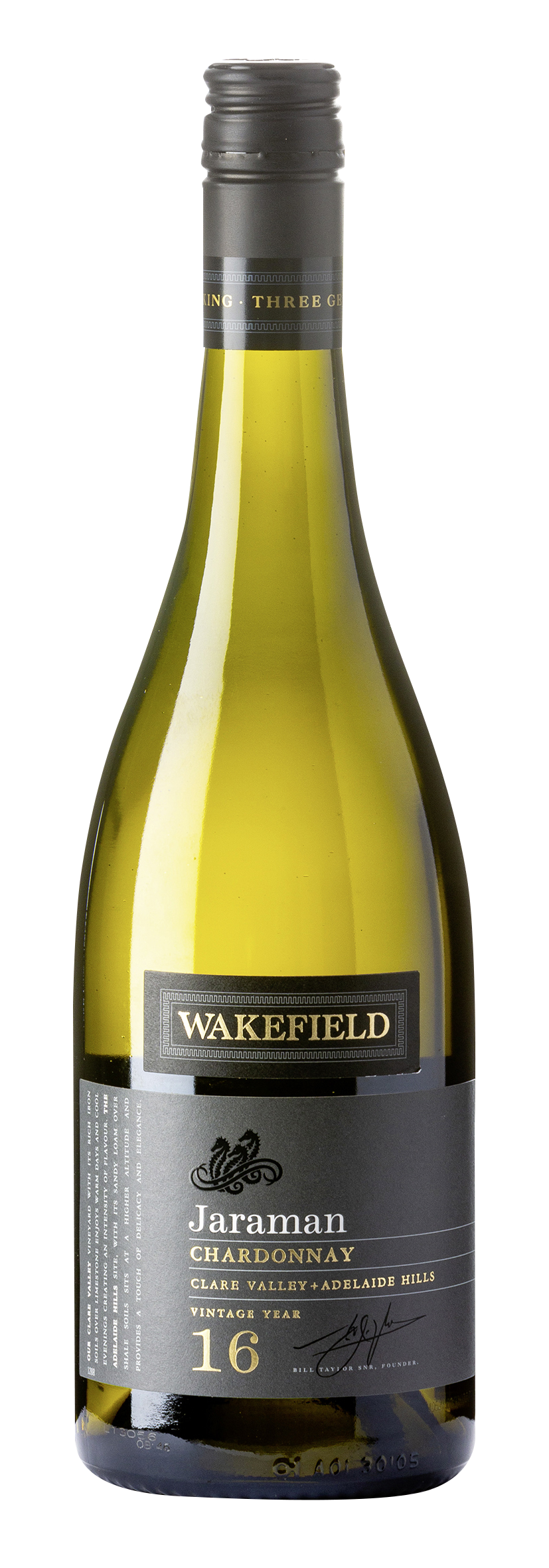 Clare Valley Chardonnay Jaraman Wakefield  2016