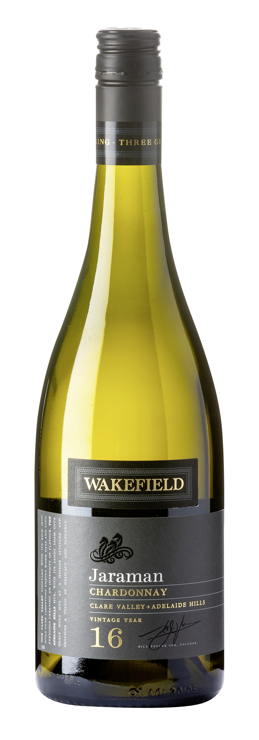 Clare Valley Chardonnay Jaraman Wakefield 2016