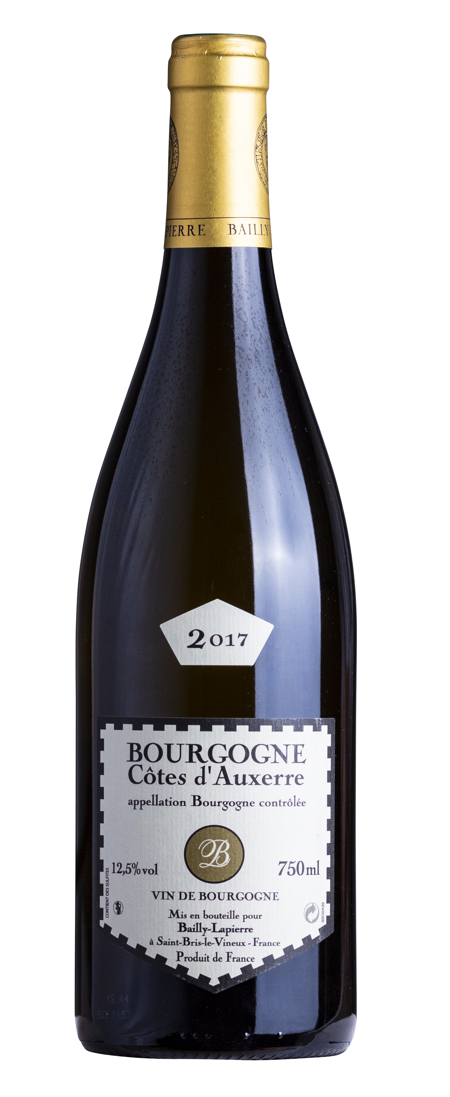 Bourgogne Côtes d'Auxerre AOC Blanc 2017