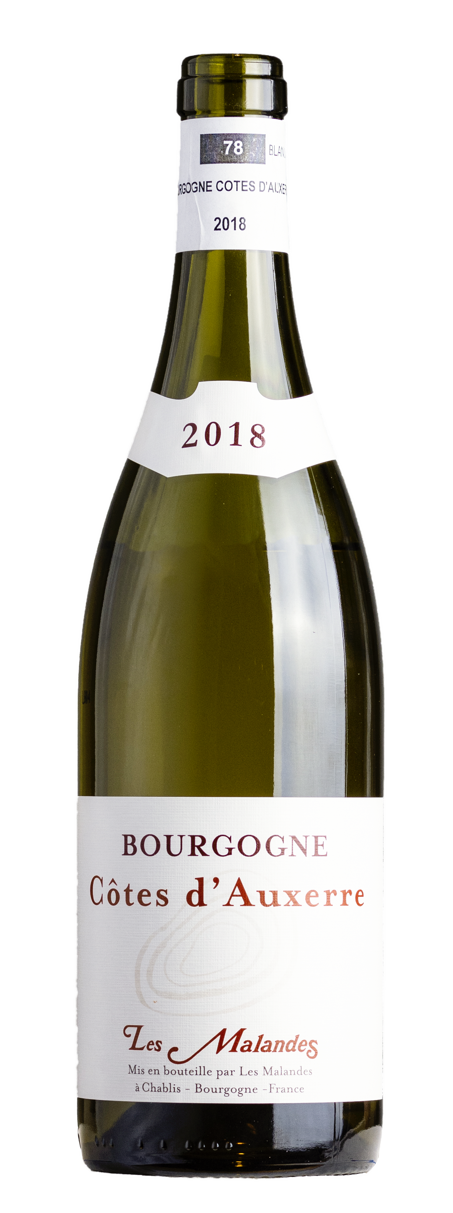 Bourgogne Côtes d'Auxerre AOC Blanc 2018