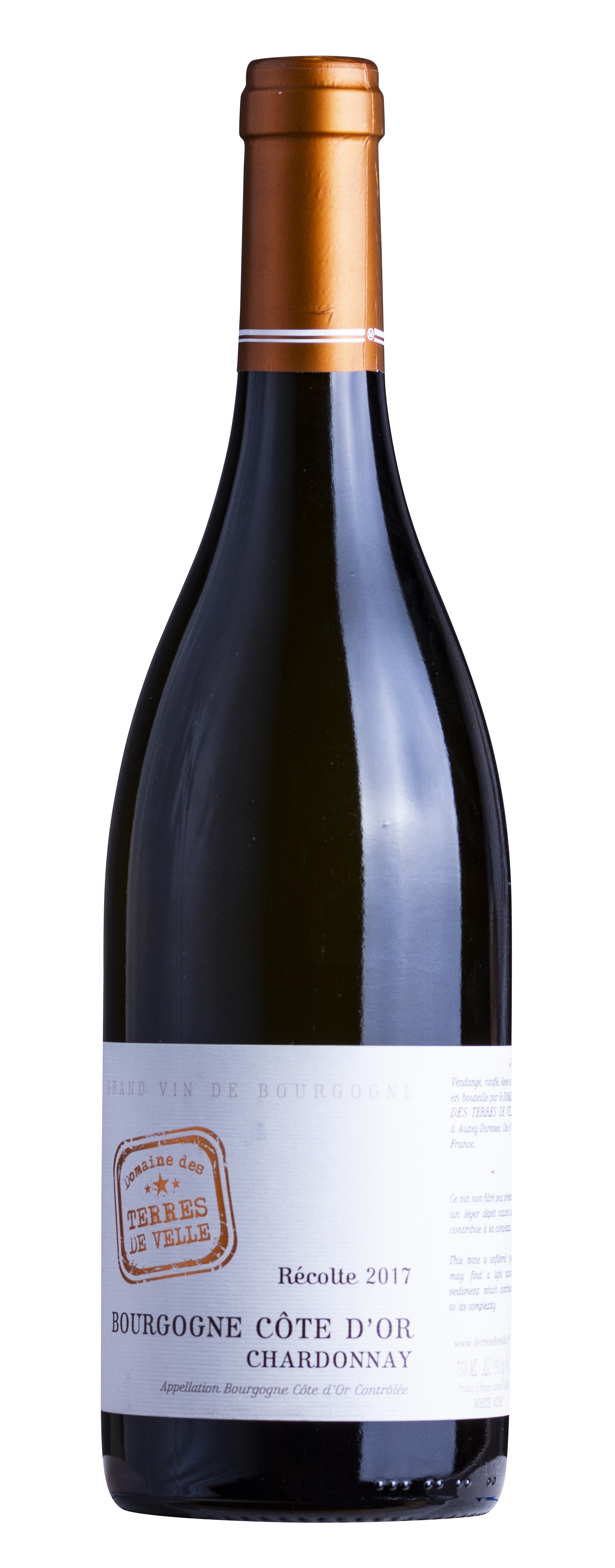 Bourgogne Côte d'Or AOC Blanc Chardonnay 2017