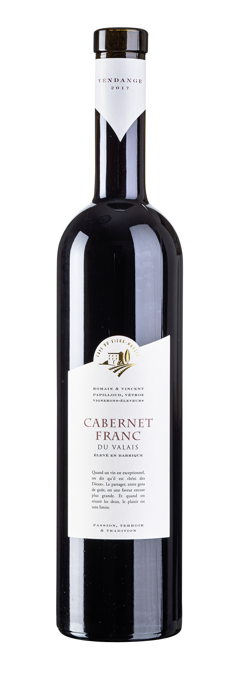 Valais AOC Cabernet Franc Cuvée Lucas 2017