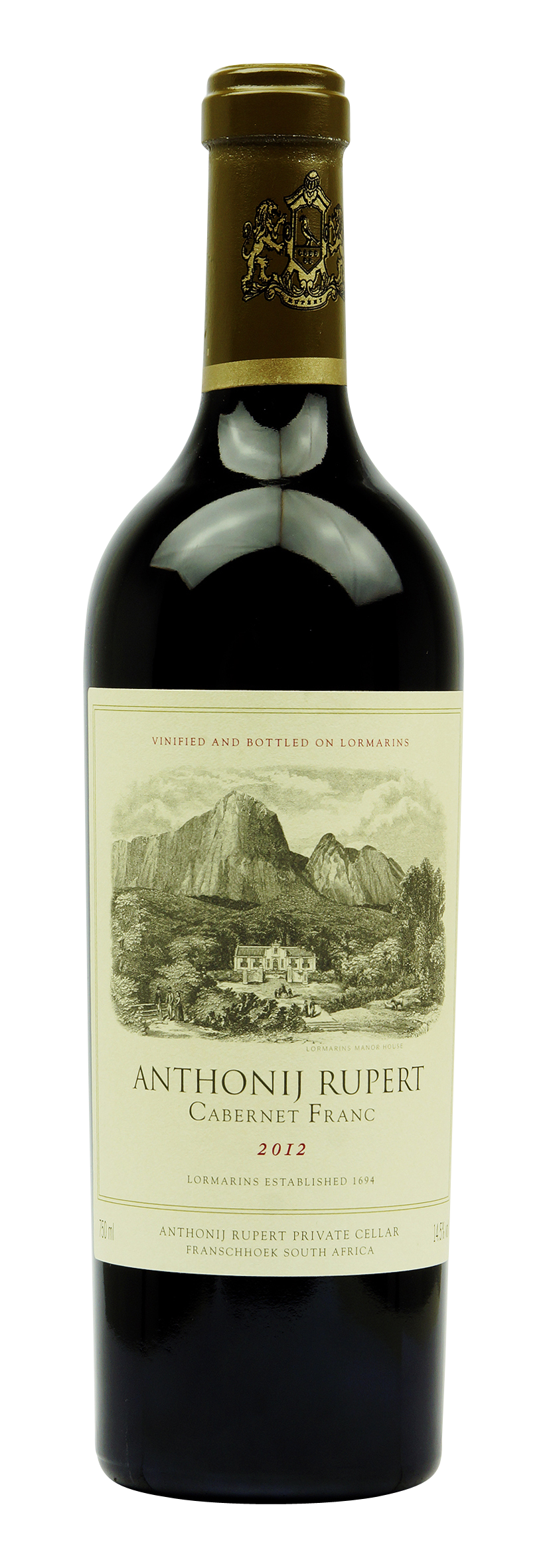 W.O. Coastal Region Cabernet Franc 2012