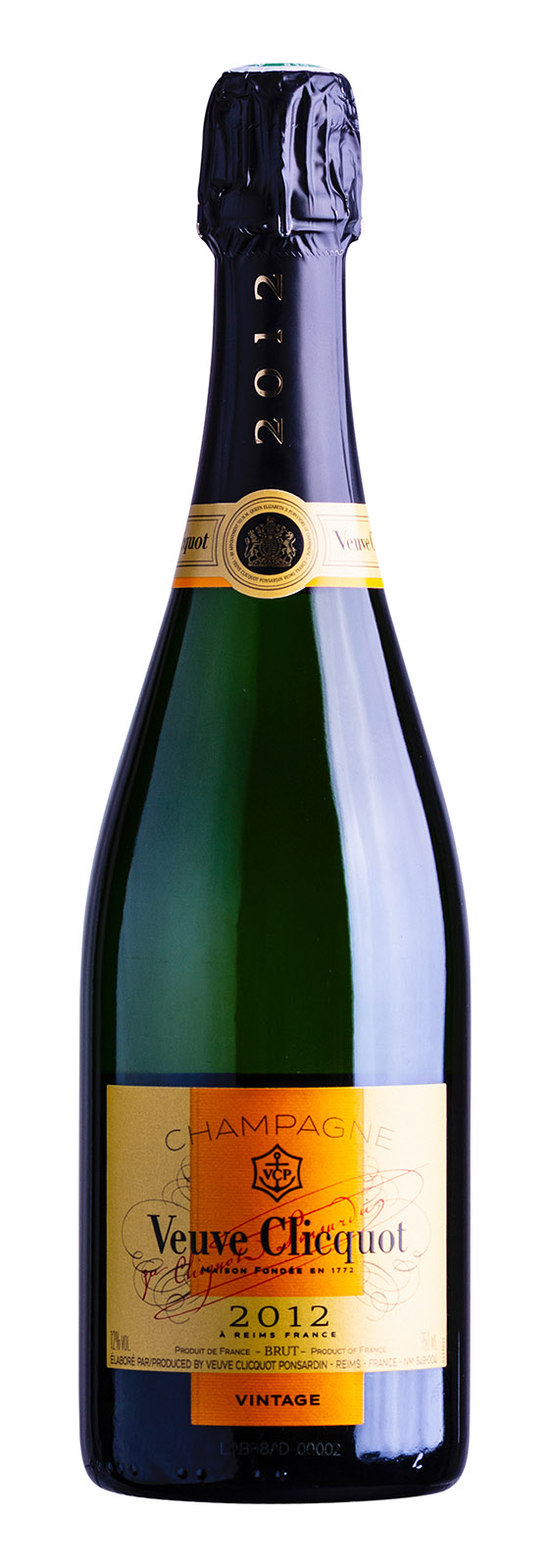 Champagne AOC Brut Vintage 2012