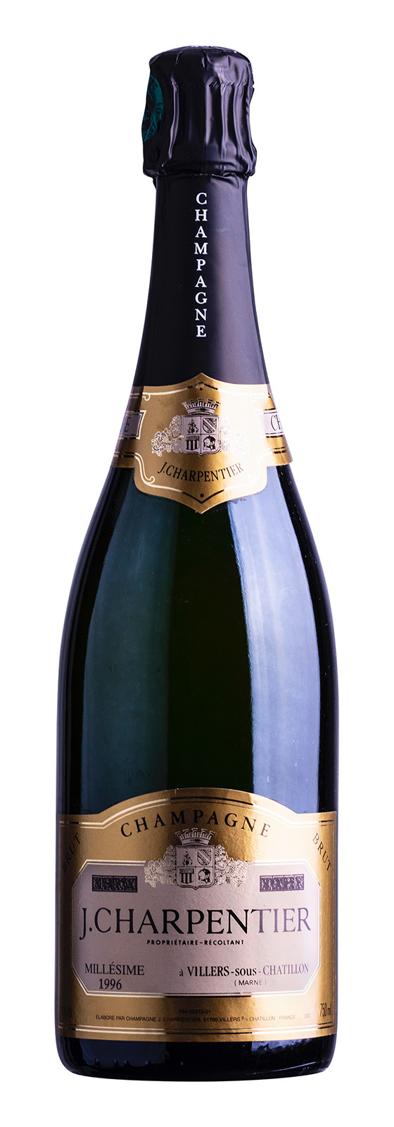 Champagne AOC Millésimé Brut 1996
