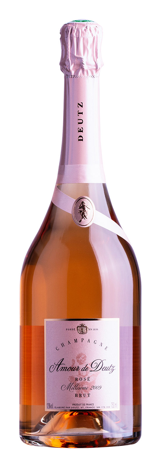 Champagne AOC Amour de Deutz Rosé 2009