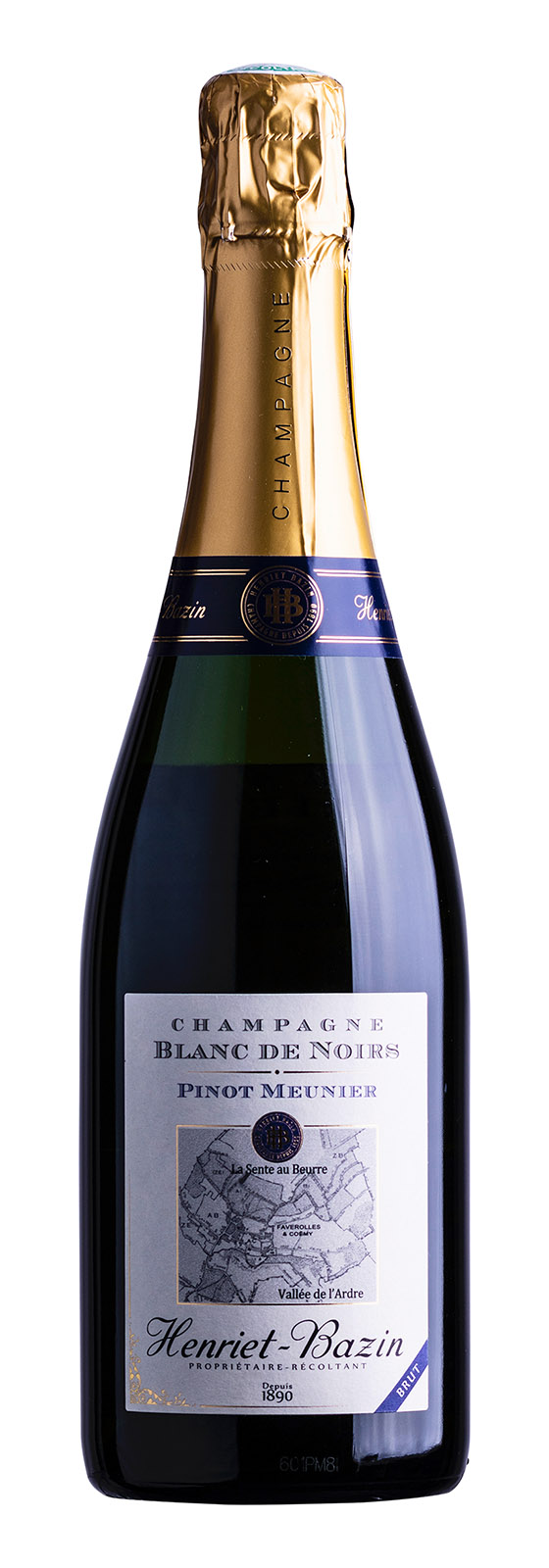 Champagne AOC Blanc de Noirs Pinot Meunier (mono-parcelle) Brut 0