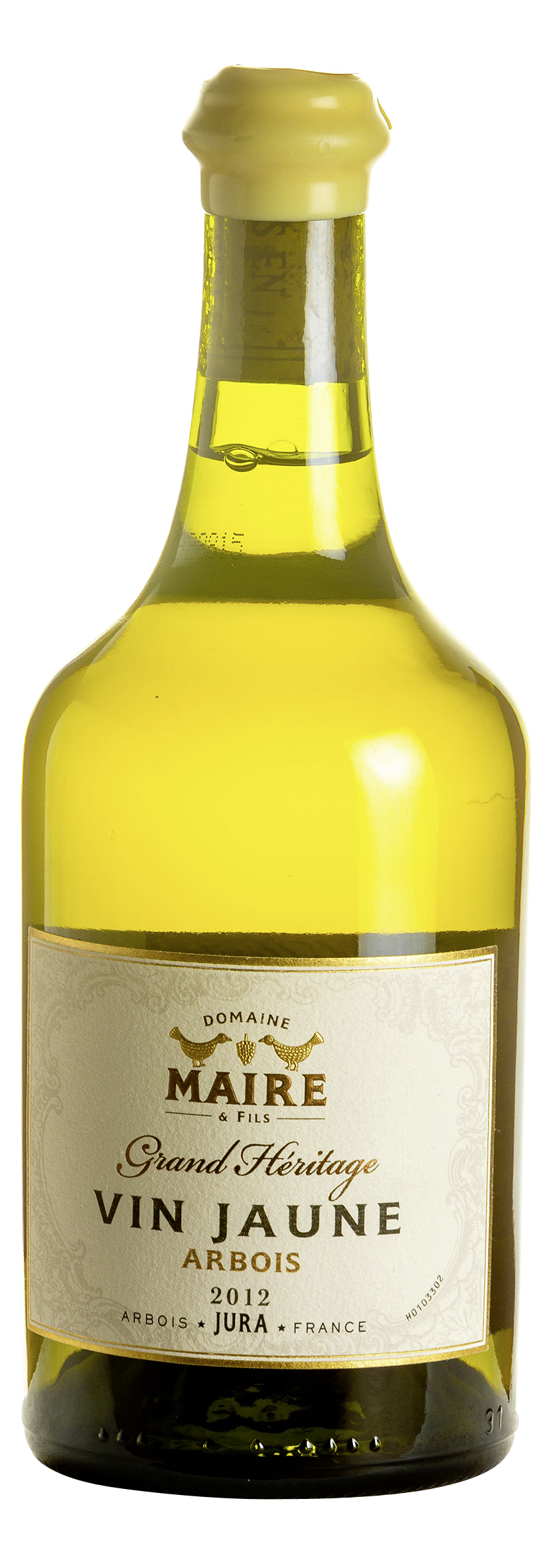 Arbois AOC Vin Jaune Grand Héritage (Clavelin 620ml) 2012