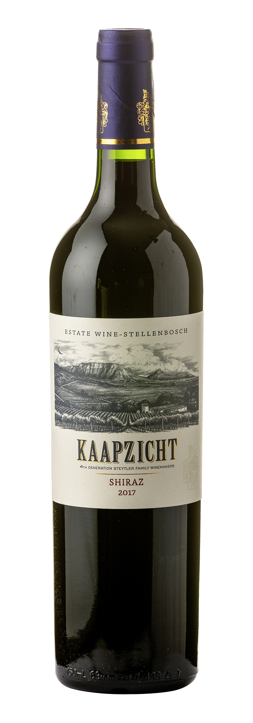 W.O. Stellenbosch Shiraz Estate Wine 2017