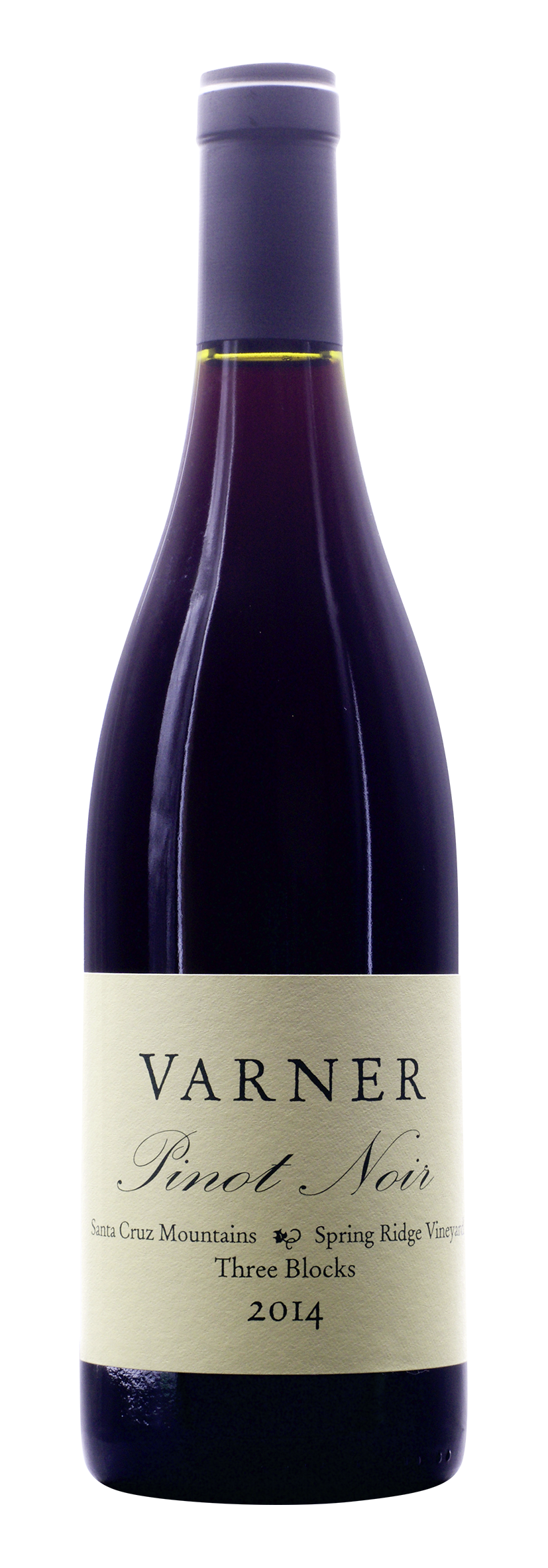 Spring Ridge Vineyard Pinot Noir Three Blocks 2014