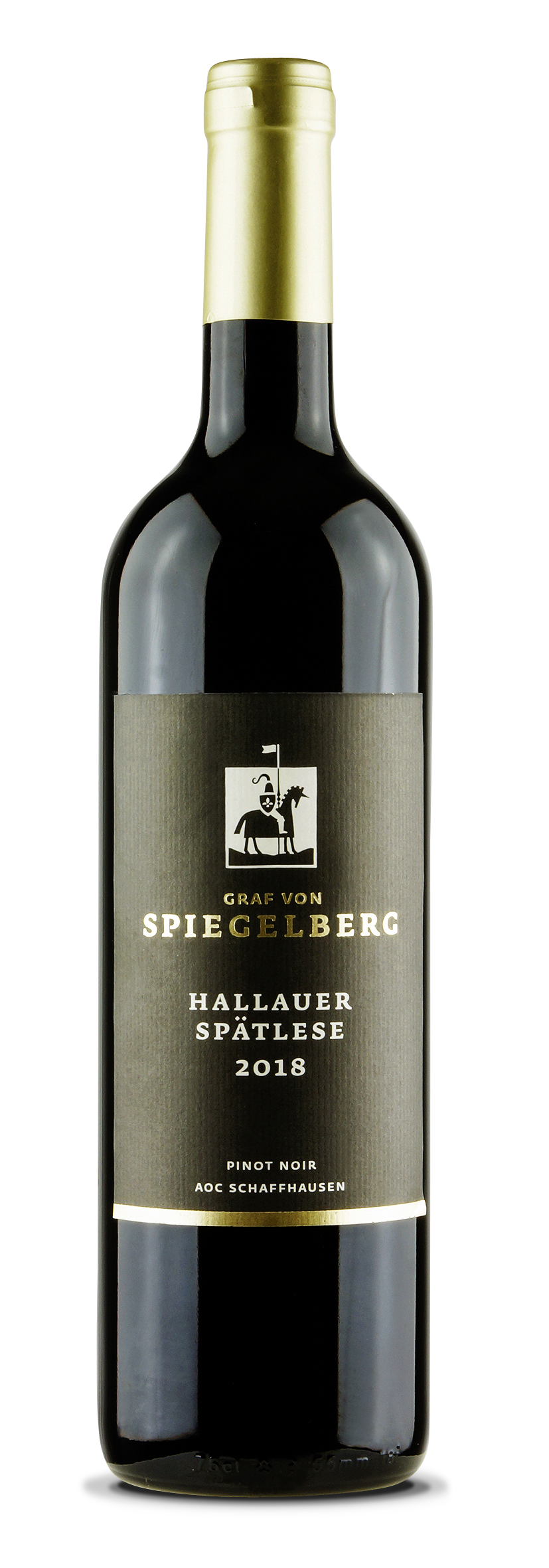 Schaffhausen AOC Hallauer Pinot Noir Spätlese Graf von Spiegelberg 2018