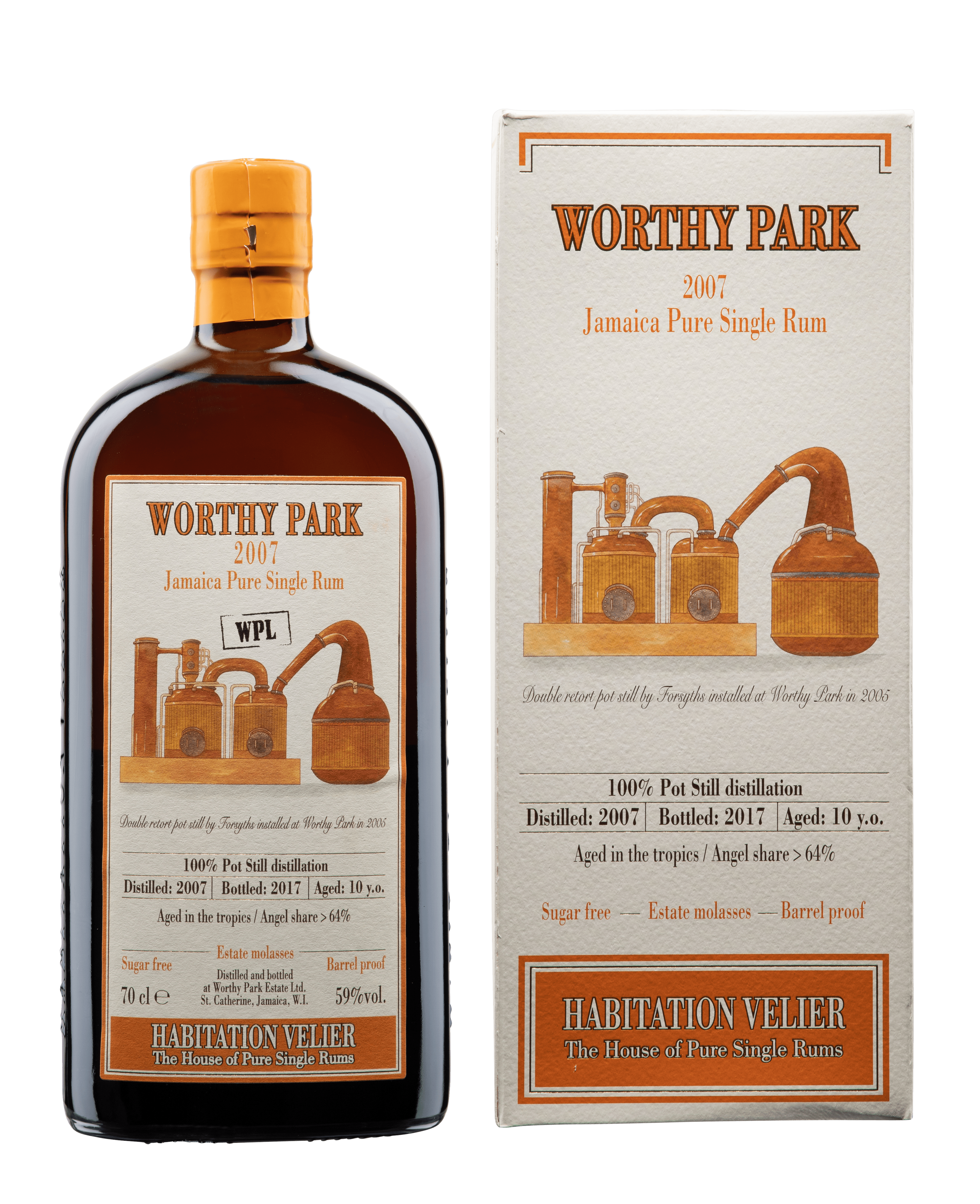 Rum Forsyths Worthy Park 10 Jahre 2007