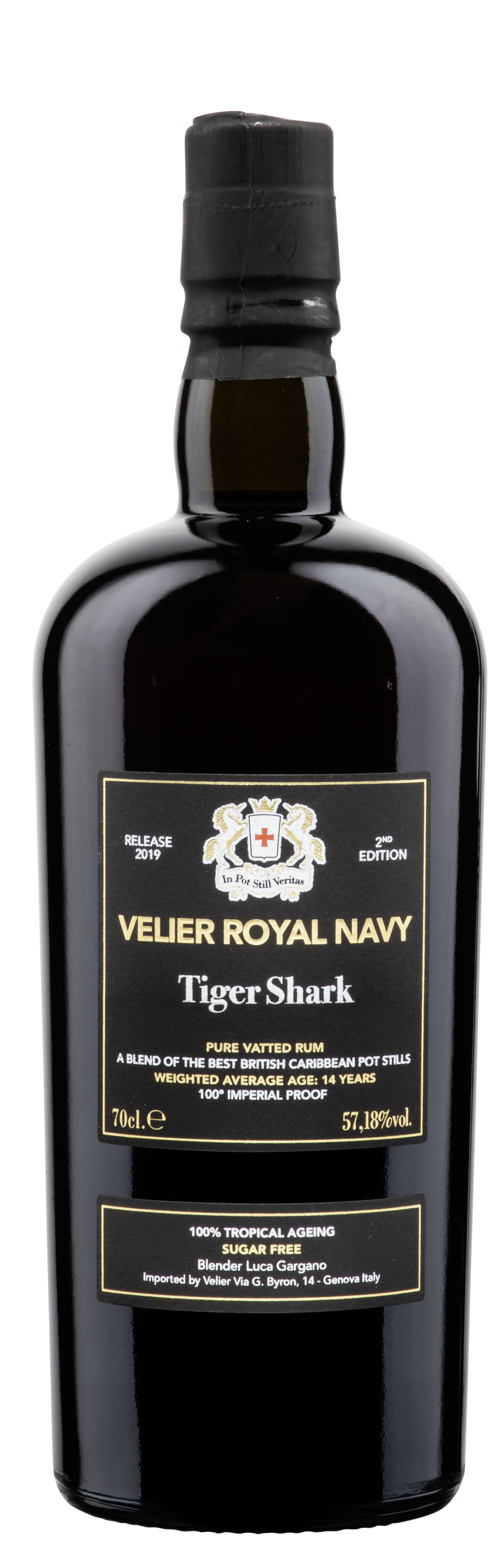 Rum Velier Royal Navy Tiger Shark 14 Jahre 0