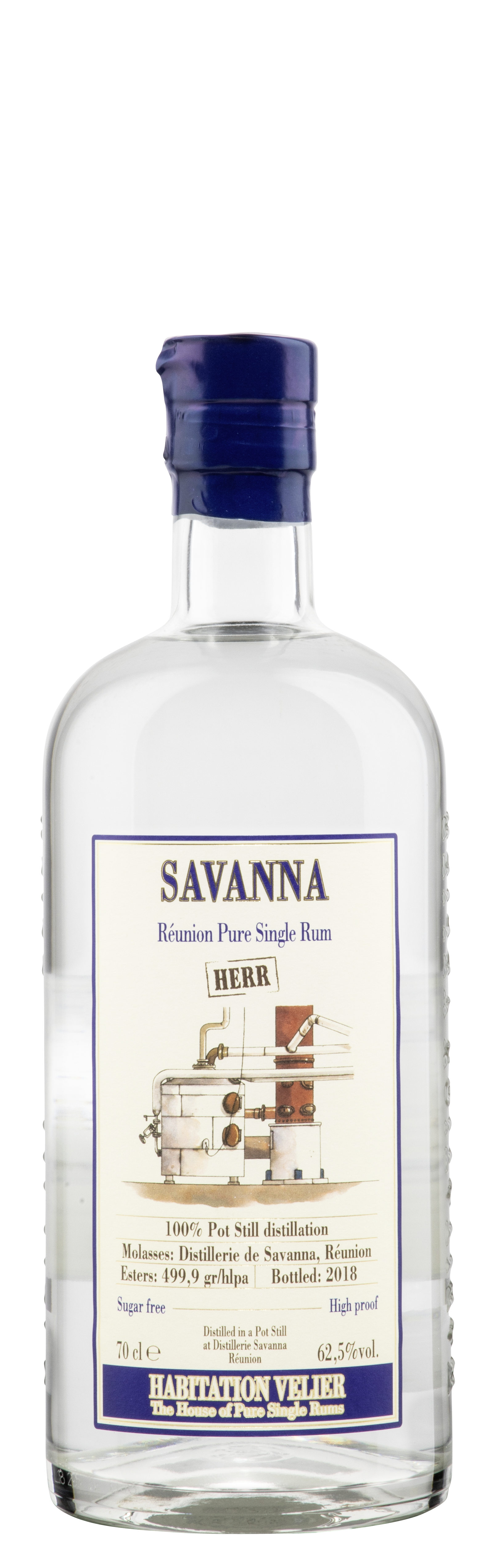 Savanna Herr Réunion Pure White Single Rum 2018