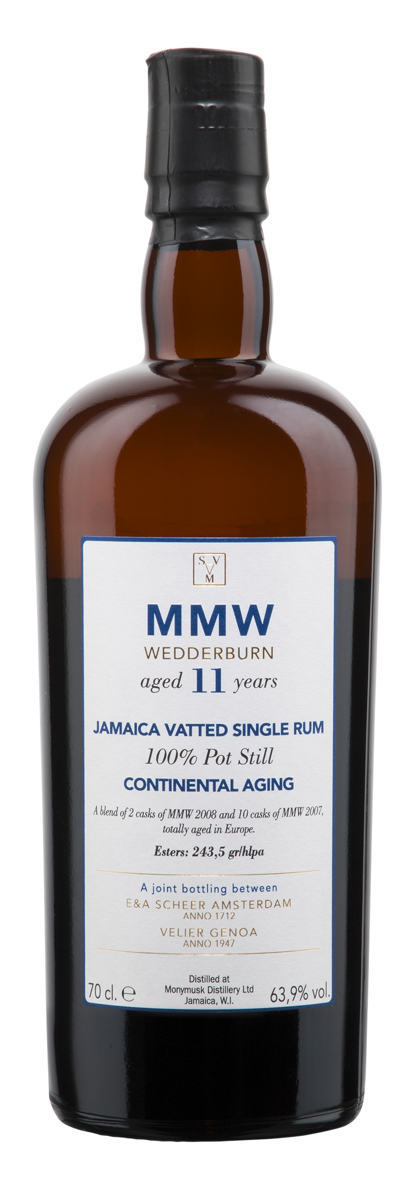 Rum MMW Wedderburn Monymusk Continental Aging 11 Jahre 0