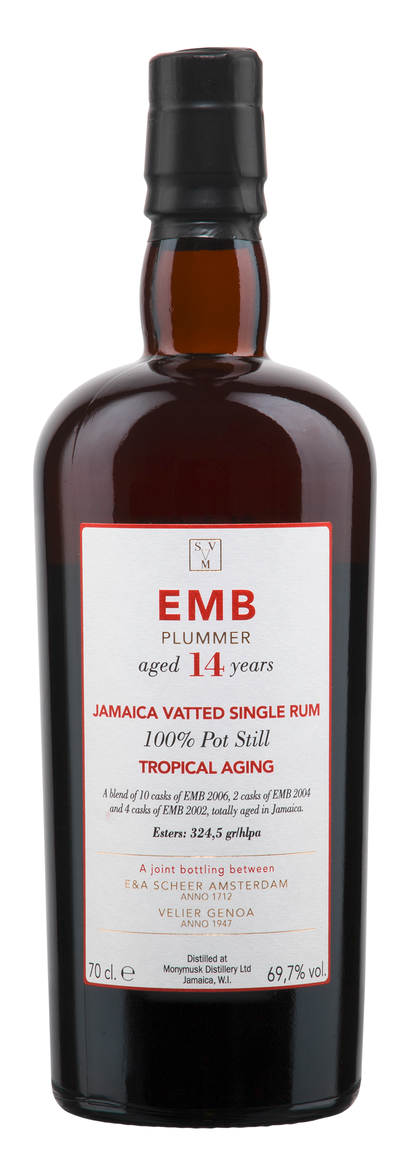 Rum EMB Plummer Monymusk Tropical Aging 14 Jahre 0