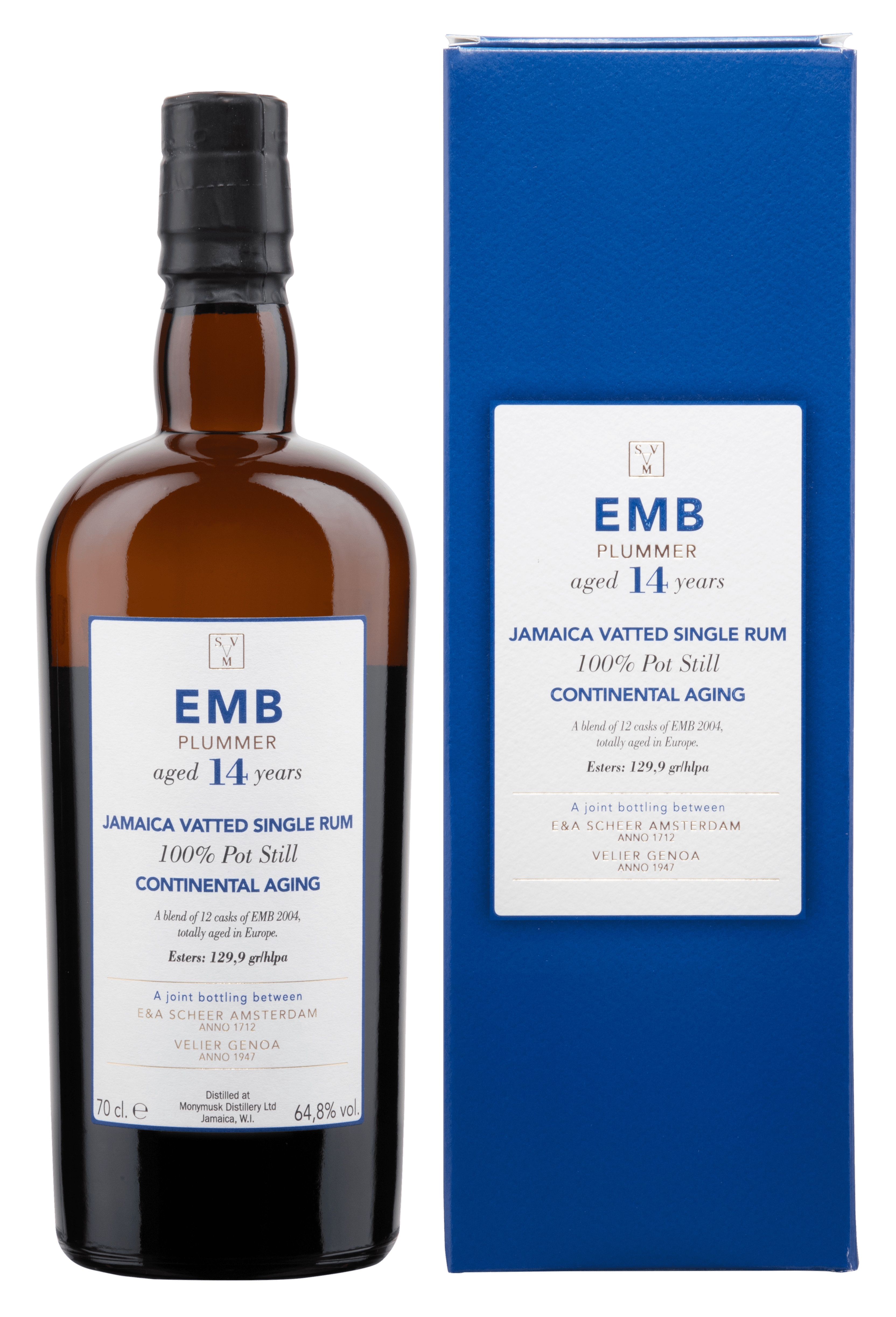 Rum EMB Plummer Monymusk Continental Aging 14 Jahre 0