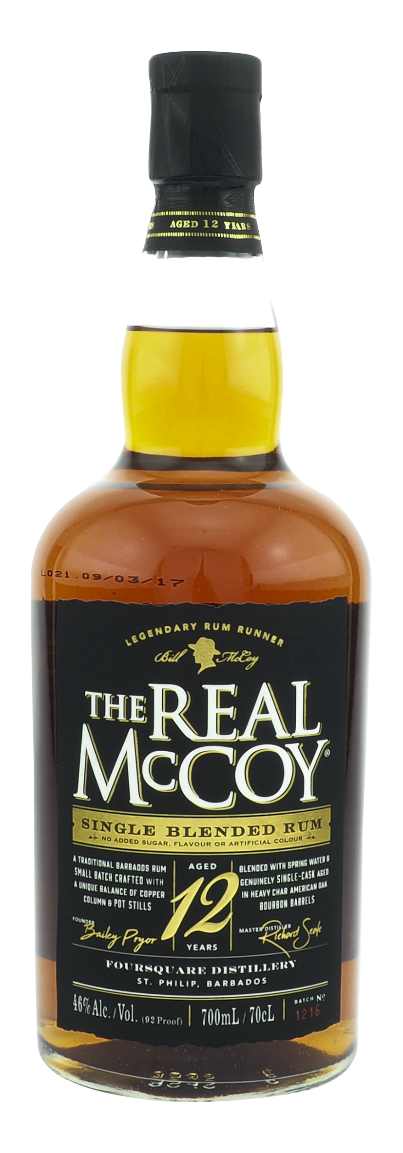 The Real McCoy - 12 Jahre Distillers Proof 0