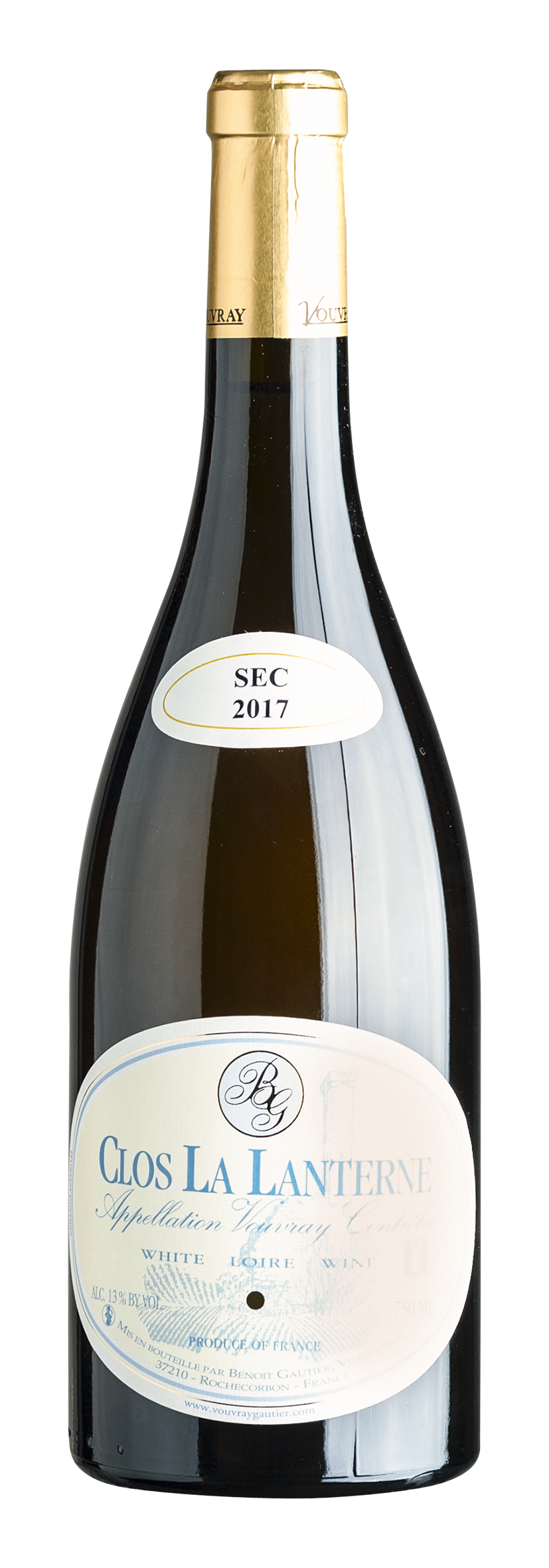 Vouvray AOC Clos la Lanterne Sec 2017